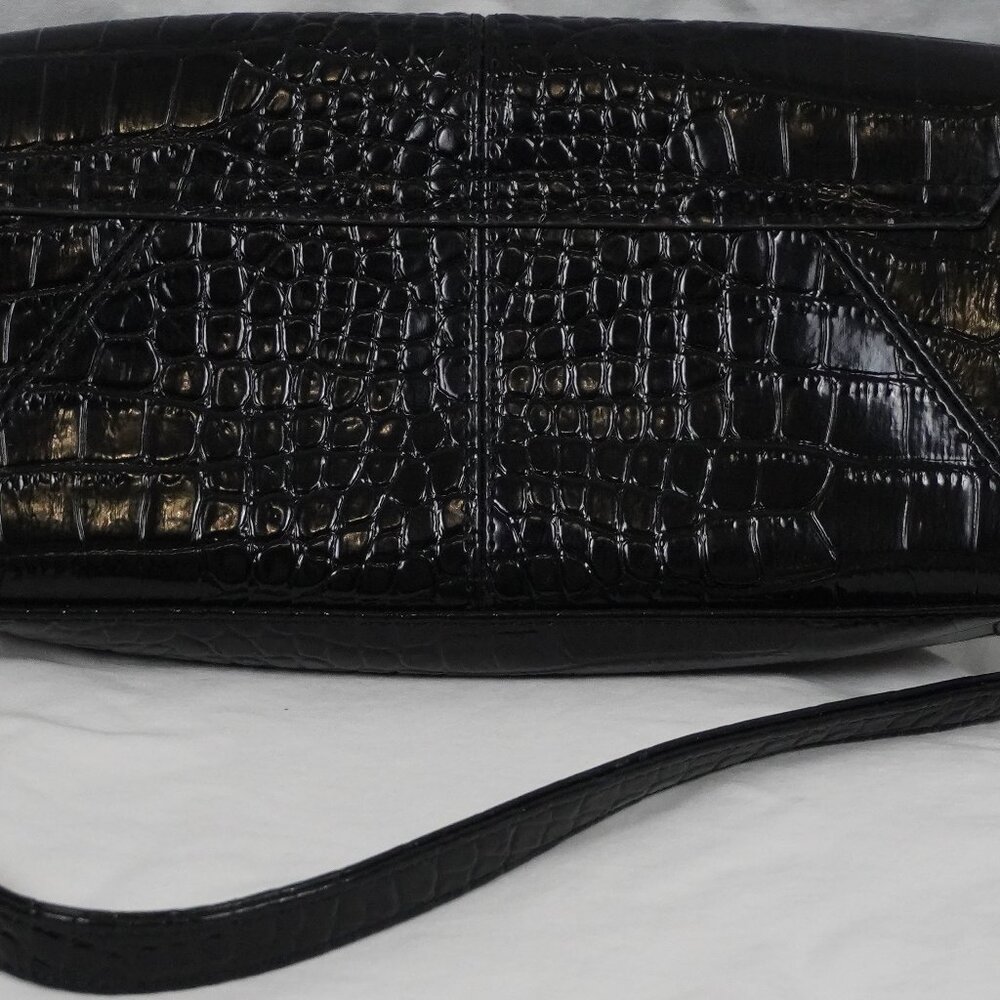 Liz Claiborne Black Clutch/Shoulder Bag 8x4